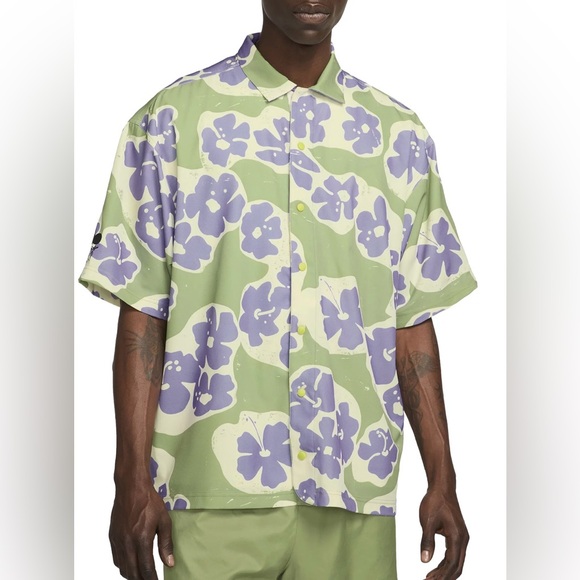 Nike Other - Nike Men's Naomi Osaka Short Sleeve Button Up Shirt